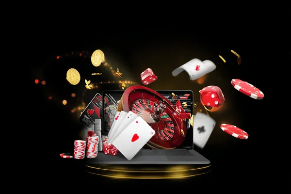 Um jogador usando seu smartphone durante um evento festivo local, representando o cassino totalmente compatível com dispositivos móveis do 5YYY.